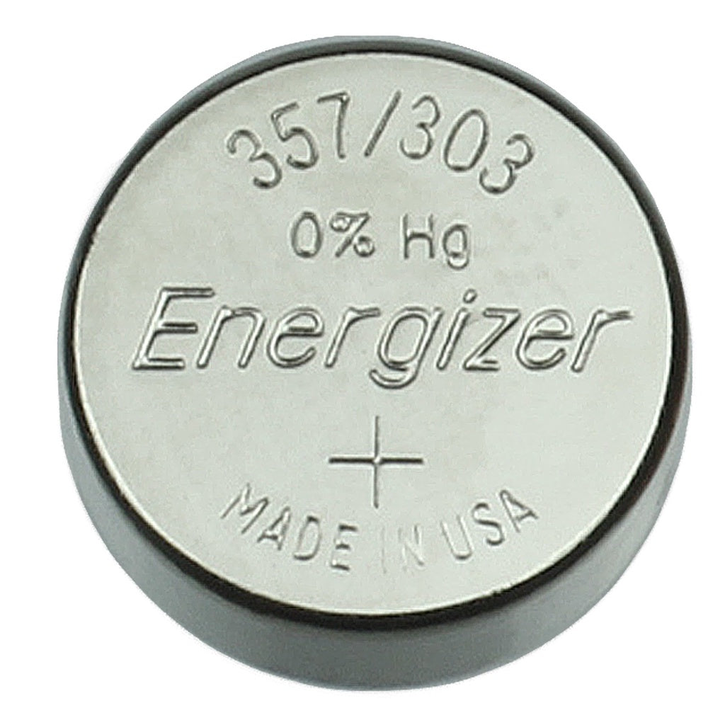 Energizer 357 303 (1pc) 1.55v Silver Oxide Button Cell Battery Mercury Free  V13GS 357/303  SR1154SW