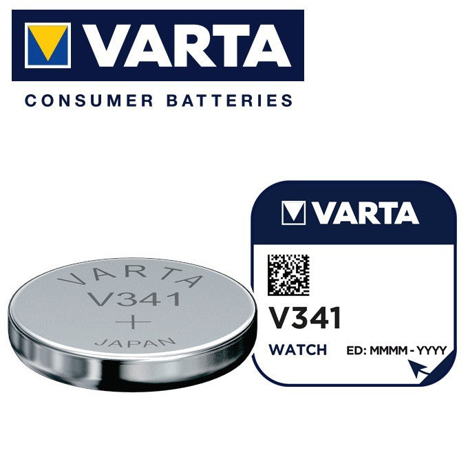 Varta V341 (1pc) 1.55v Silver Oxide Button Cell Battery Varta V 341 SR714SW