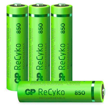 GP AAA Size AAA (4 pcs) 850mAh ReCyko Rechargeable Battery Rechargeable Batteries