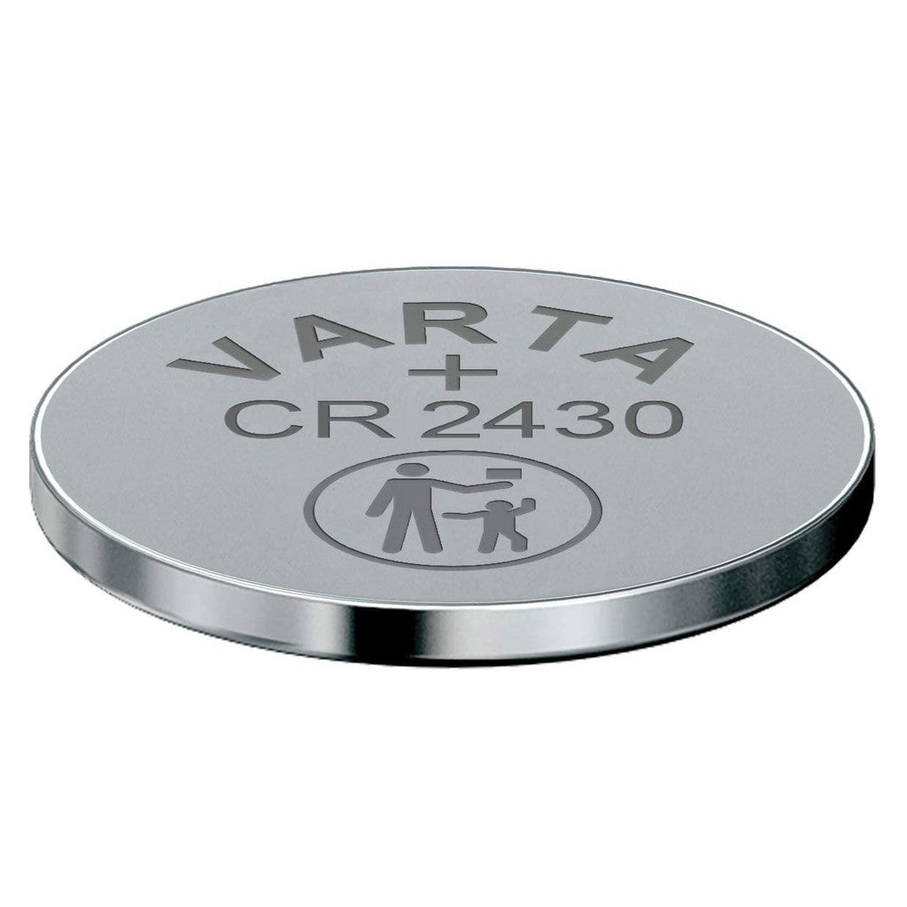 Varta CR2430 (1pc) 3v Lithium Button Cell Battery in Blister Pack Varta CR 2430 Batteries 6430