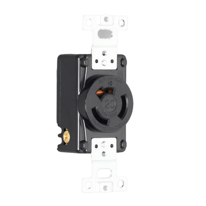American Denki 3220 Locking Outlet 20A 250V 3 Pole 3 Wire Receptacle