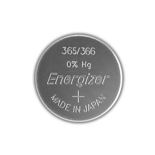 Energizer 365 366 (1pc) 1.55v Silver Oxide Button Cell Battery Mercury Free  365/366  SR1116W  RW418