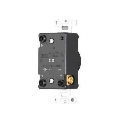 American Denki 3320 Locking Outlet 30A 250V 3 Pole 3 Wire Receptacle