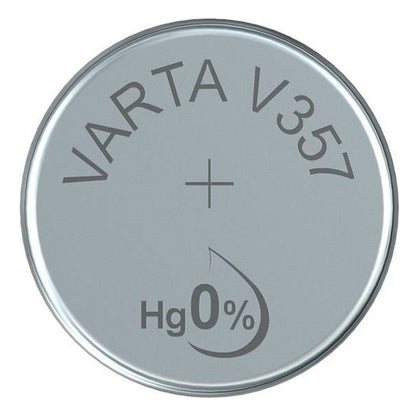 Varta V357 SR44 (1pc) 1.55v Silver Oxide Button Cell Battery Varta V 357 V13GS SR44W