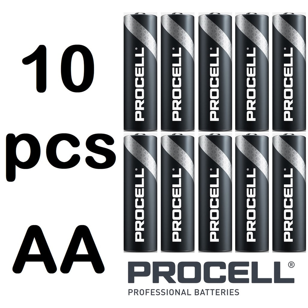 Duracell Procell AA (2-10pcs) Alkaline Battery MN1500 1.5V LR6 Batteries Loose Bulk Pack