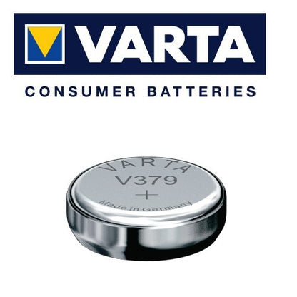 Varta V379 SR63 (1pc) 1.55v Silver Oxide Button Cell Battery Varta V 379 SR521SW