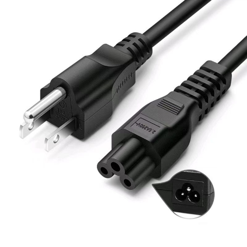 Laptop Power Cord C5 to NEMA 5-15P 3 Prong 1.5 Meters Mickey Mouse Lap top Notebook Computer Printer