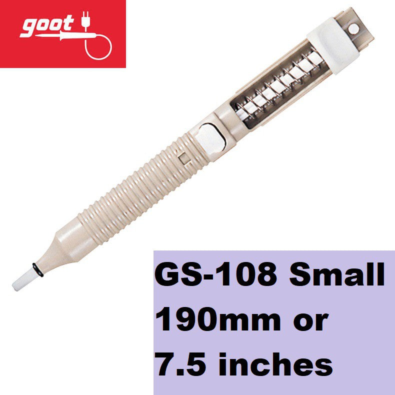 Goot Soldering Pump (Original Japan) Soldering Sucker Plunger GS-100 GS-104 GS-108 Desoldering Pump