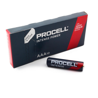 Procell AAA (10pcs) Intense Power Alkaline Battery Industrial Battery  MX2400 LR03 10 pieces per box