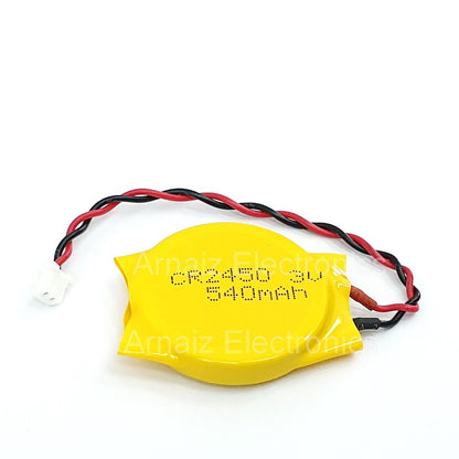 CR2450 Neutral With 7.5cm Cable & Connector 16C5-Ct-Cr2450-1S03