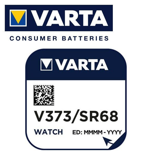 Varta V373 SR68 (1pc) 1.55v Silver Oxide Button Cell Battery Varta V 373 SR916SW