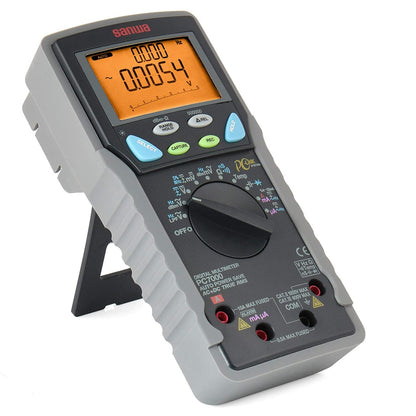 SANWA PC7000 Digital Multimeter High Accuracy High resolution PC Link, Dual Display,Temperature Test