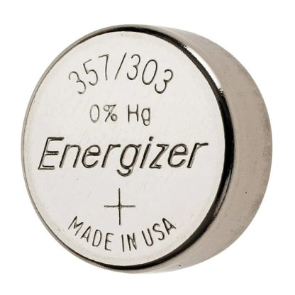 Energizer 357 303 (1pc) 1.55v Silver Oxide Button Cell Battery Mercury Free  V13GS 357/303  SR1154SW