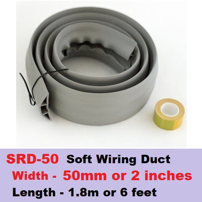 Flexible Rubber Floor Moulding Molding Soft Wiring Duct 1.8m or 6 feet Long KSS Taiwan Floor Guard