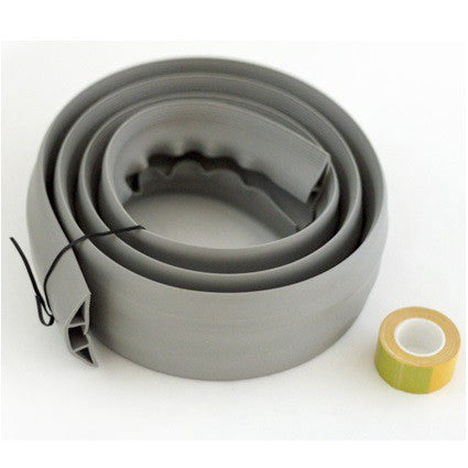 Flexible Rubber Floor Moulding Molding Soft Wiring Duct 1.8m or 6 feet Long KSS Taiwan Floor Guard