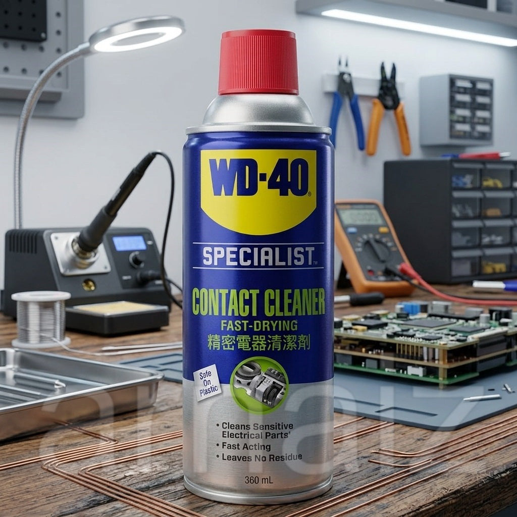 WD-40 Specialist Contact Cleaner 360mL Fast Drying Electrical Spray WD40 Circuit Boards Electronics