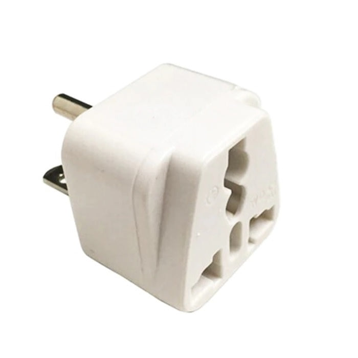 Adapter for Aircon Power Outlet Plug 1pc Nema 6-15P US Travel Adapter Universal Socket 3 Prong WHITE