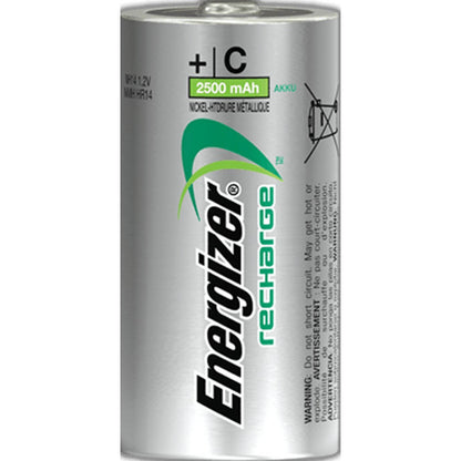 Energizer SIZE C Rechargeable (2pcs) Battery HR14