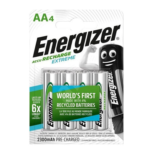 Energizer AA Rechargeable (4pcs) Battery HR6