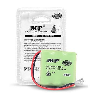 Multiple Power MP-102 Cordless Phone Replacement Battery Pack 800mAh 3.6V
