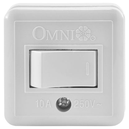 Omni Surface Mounted Convenience Switch 10A 250V WSS-003