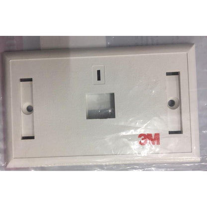 3M RJ-45 Volition U.S. Faceplate face plate panel single port 1-Port IO Information Outlet plate