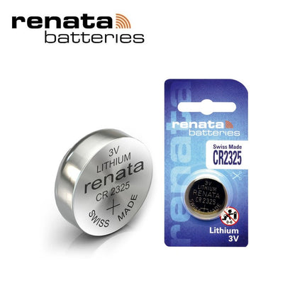 Renata CR2325 (1pc) Lithium Coin Cell Battery 3V BR 2325 BR-2325 CR2325 CR 2325 Batteries