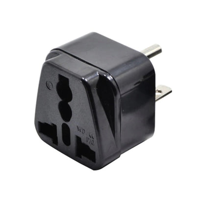 Aircon AC Plug Adapter 1pc Travel Converter Adaptor WA-18 NEMA6-15P to Universal Socket Outlet BLACK