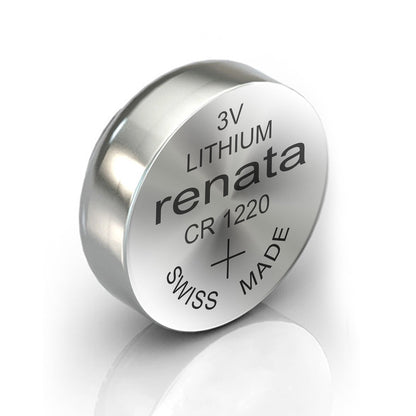 Renata CR1220 (1pc) 3v Lithium Button Cell Battery in Blister Pack CR 1220 Batteries 6220