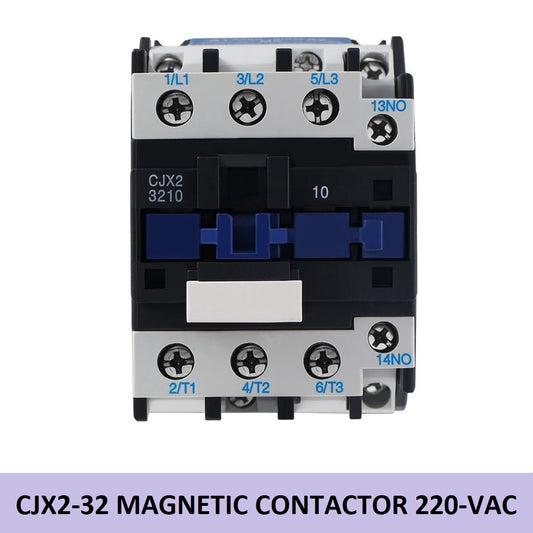 CJX232 LC1D32 220V 32A 3pole Magnetic AC Contactor CJX2-32 LC1-D32