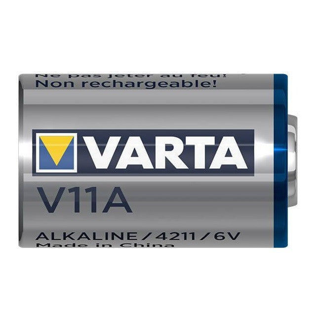 Varta V11A 6v (1pc) Alkaline Battery in Blister Pack Varta V 11A 12v 4211