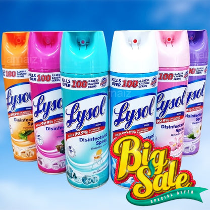 Lysol Spray Lysol Air Spray Lysol Disinfectant Spray 170g 170GM 340g 340GM 510g 510GM