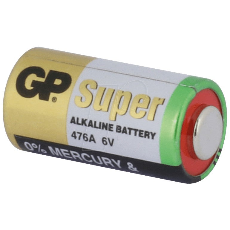 GP 476A 4LR44 (2 pcs) 6V High Voltage Alkaline 4AG13, A544, 544, PX28A, L1325