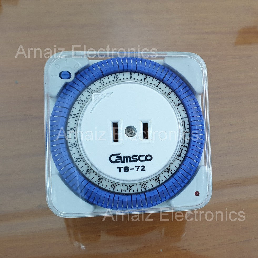 24 Hours Automatic Time Switch TB-72 Camsco Timer Switch TB72