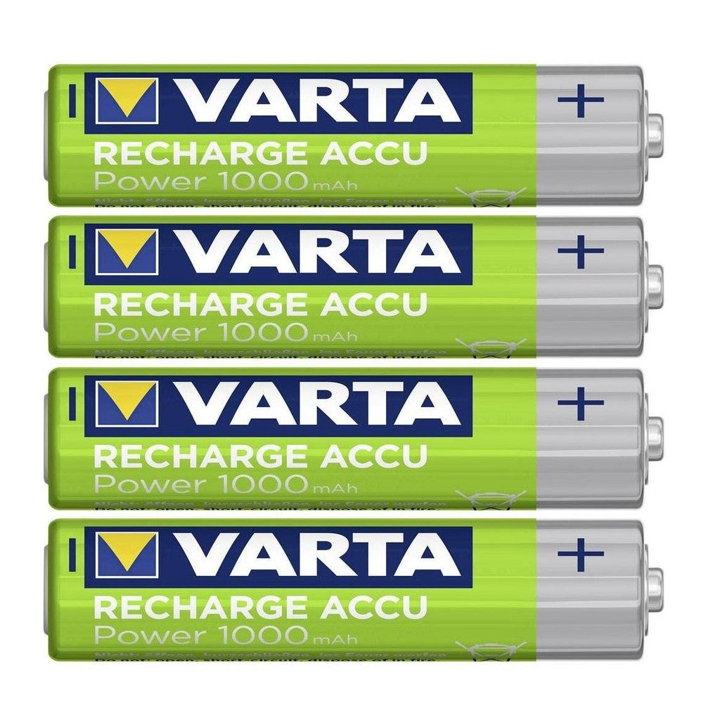 Varta AAA Rechargeable Battery 5703 R2U AAA Size AAA (4 pcs) 1000mAh Rechargeable Batteries HR03