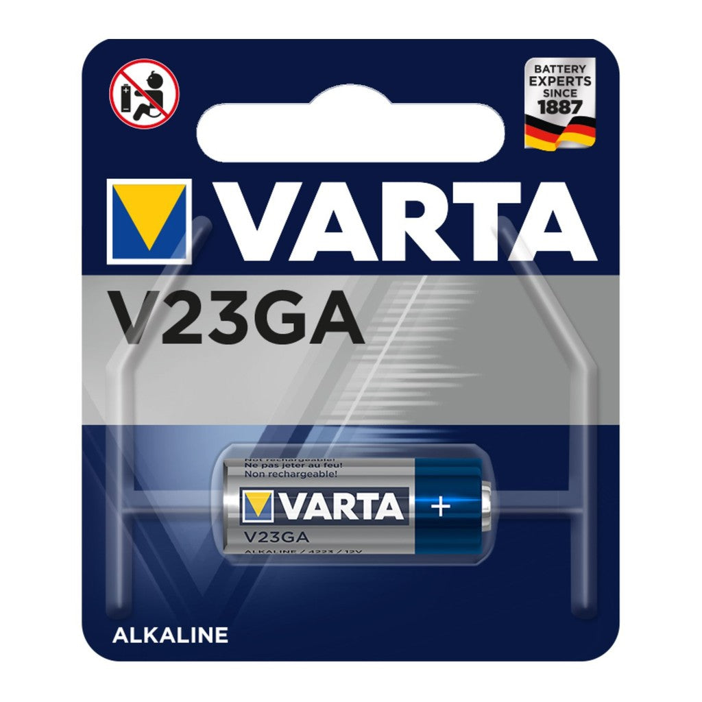 Varta V23GA 12v (1pc) Alkaline Battery in Blister Pack Varta V 23GA 12v 4223