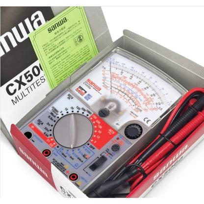 Sanwa CX506A Analog Multi-Tester Multi-Meter Made in JAPAN Analogue Multitester Multimeter