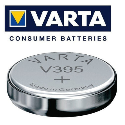 Varta V395 SR57 (1pc) 1.55v Silver Oxide Button Cell Battery in Blister Pack Varta V 395 SR57