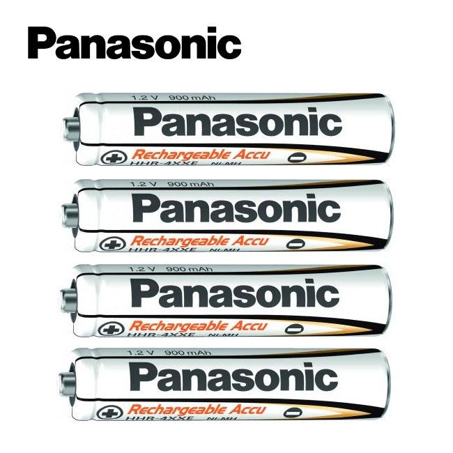 Panasonic AAA Rechargeable Accu (4pcs) Battery Rechargeable AAA Batteries 900mAh HHR4XXE 4BP