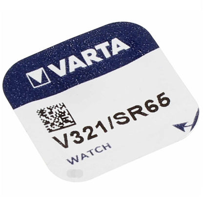 Varta V321 SR65 (1pc) 1.55v Silver Oxide Button Cell Battery Varta V 321 SR616SW