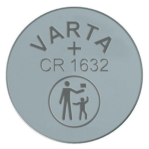 Varta CR1632 (1pc) 3v Lithium Button Cell Battery in Blister Pack Varta CR 1632 Batteries 6632