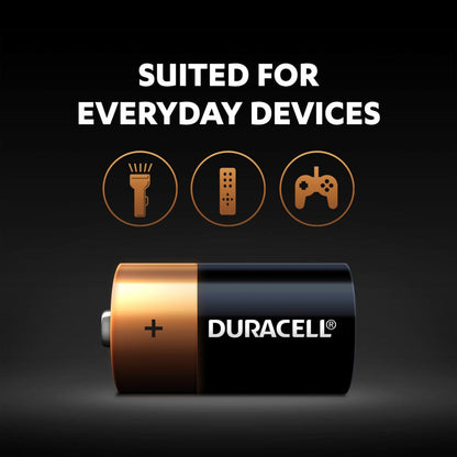 Duracell Size C Alkaline (2pcs) Battery