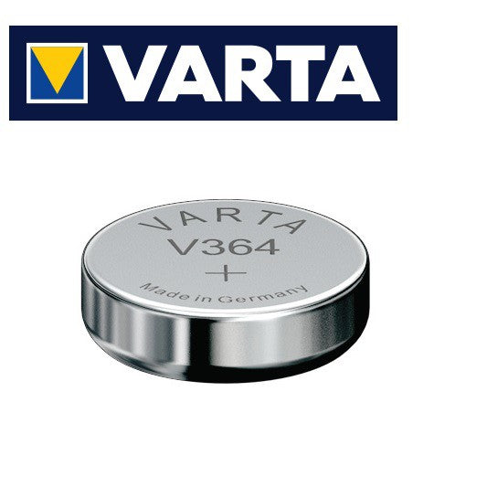 Varta V364 SR60 (1pc) 1.55v Silver Oxide Button Cell Battery in Blister Pack Varta V 364 SR60