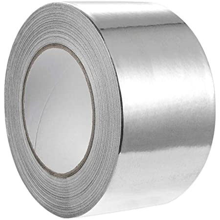 Armak Aluminum Duct Tape Silver Grey Shiny Duck Tape 3 inch x 50 yards