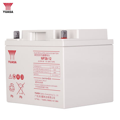 Yuasa 12V 38Ah SLA VRLA Rechargeable Battery NP38-12 Valve Regulated Sealed Lead-Acid Battery