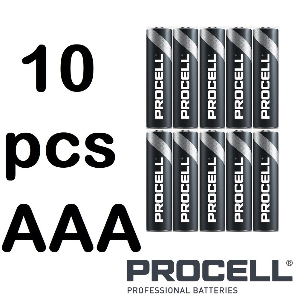 Duracell Procell AAA (2-10pcs) Alkaline Battery MN2400 1.5V LR03 Batteries Loose Bulk Pack