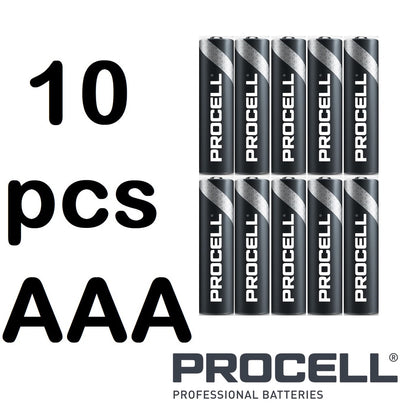 Duracell Procell AAA (2-10pcs) Alkaline Battery MN2400 1.5V LR03 Batteries Loose Bulk Pack