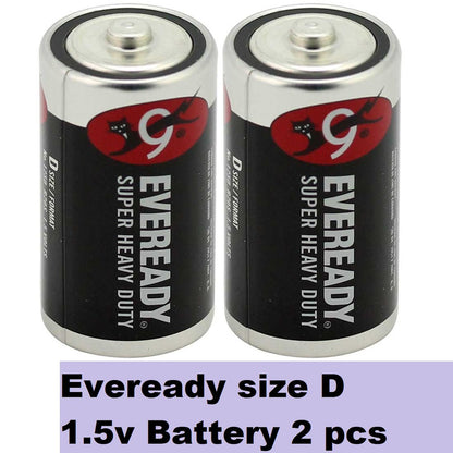 Eveready size D Batteries (2 pcs) LR20 Battery