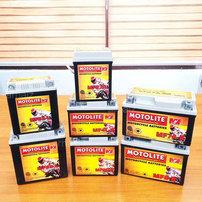 Motolite Motorcycle Battery MFB2.5L MFB3-L MF4L-B MF5L-B MFYB5L MF7A-B MF9-B Maintenance Free