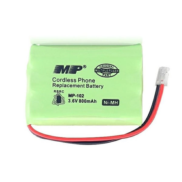 Multiple Power MP-102 Cordless Phone Replacement Battery Pack 800mAh 3.6V
